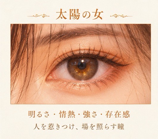 太陽の女の瞳